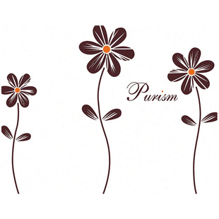 花店女装店铺装饰创意玻璃门贴橱窗店面门市贴花自粘咖啡厅贴纸画