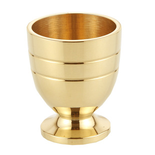 瑞象铜酒杯黄铜小酒杯个人专用白酒杯一口杯喝酒杯小号铜杯子25ML
