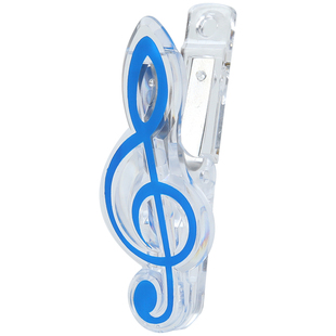 钢琴书夹琴谱夹书夹子谱夹子乐谱夹卡通彩色音符乐谱礼品夹子通用