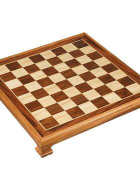御圣国际象棋棋盘实木比赛专用