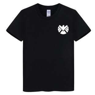 神盾局特工T恤复仇者联盟2漫威MARVEL美国队长雷神短袖夏季男衣服