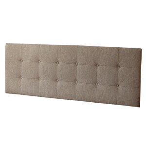 定制北欧床头板软包无床头榻榻米靠垫实木床大靠背靠枕布艺可拆洗