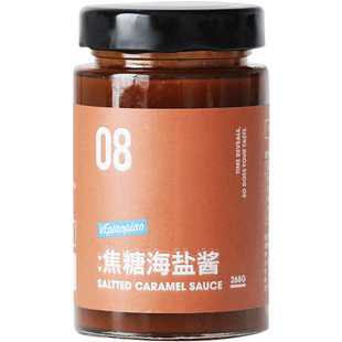 VEpiaopiao 焦糖海盐酱 咖啡酸奶烘焙甜品早餐松饼涂抹吐司面包酱