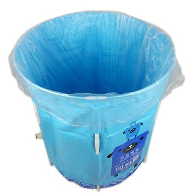 一次性直径70-80圆桶婴儿泡澡袋