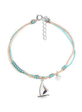 thisness航海时代纯银编绳珍珠