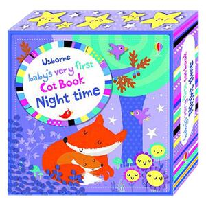 Baby’s Very First Cot Book Night-time夜晚 英文儿童软布书