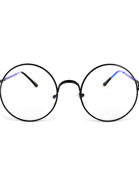 熠先生蒸汽朋克大陆哈利波特复古儿童节可爱圆形学院风眼镜平光镜