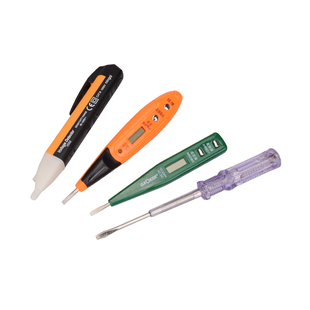 多功能电笔数显测电笔感应数字一字型螺丝刀电笔试电笔验电工工具