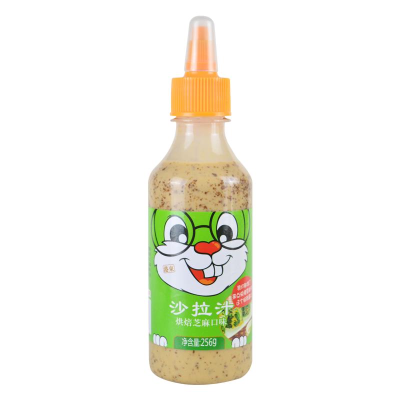 港东芝麻口味挤压瓶装蔬菜沙拉酱