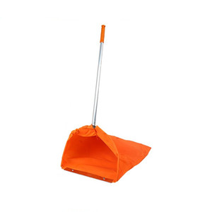 防风簸箕垃圾兜垃圾斗捡垃圾长柄布袋环卫保洁好帮手户外便携撮斗