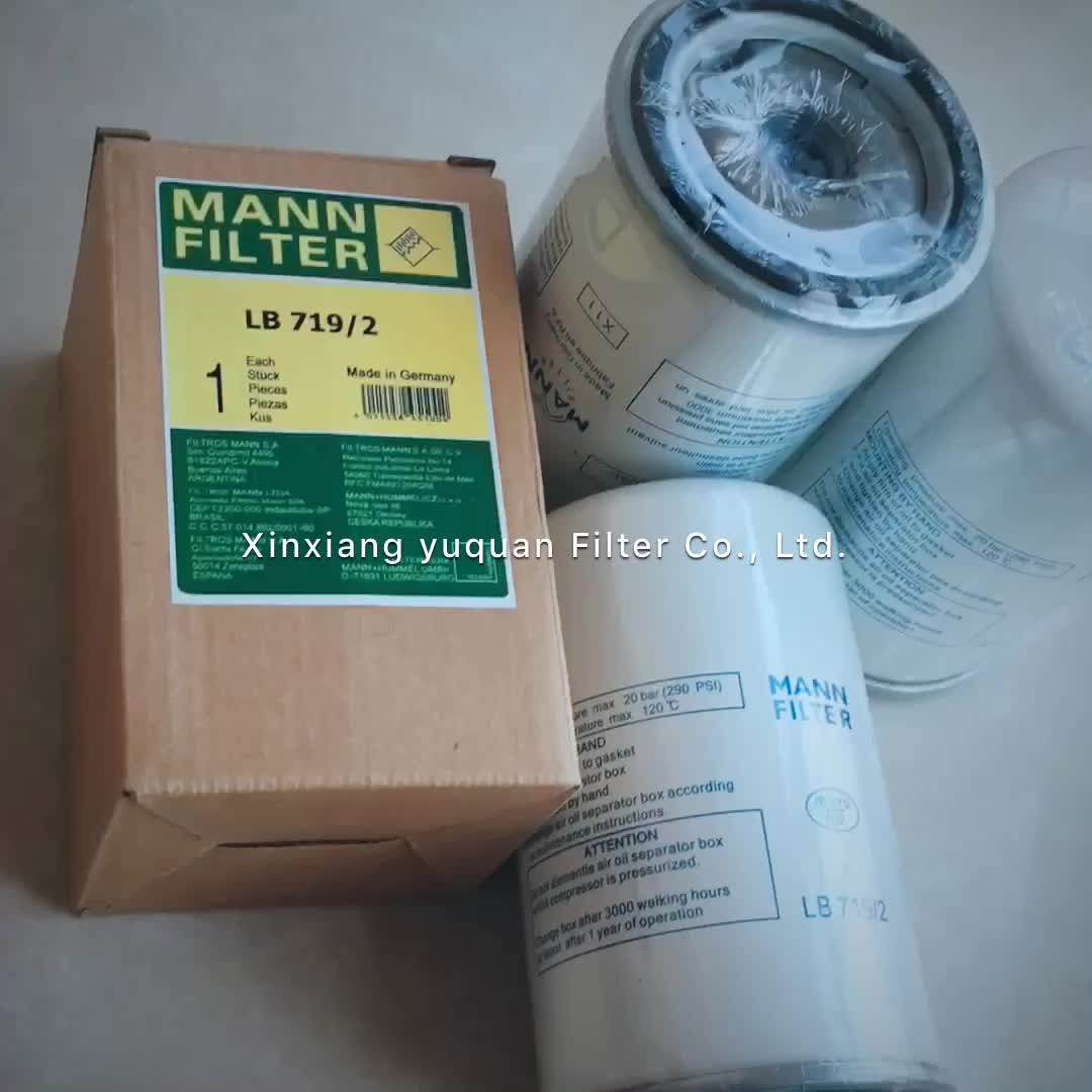 High Quality Air Oil Separator Mann Filter Element Lb719/2 Buy Air