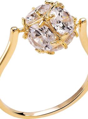 日韩风百搭大气关节戒指网红