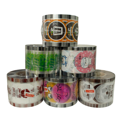 新利奶茶杯一次性豆浆logo封口膜