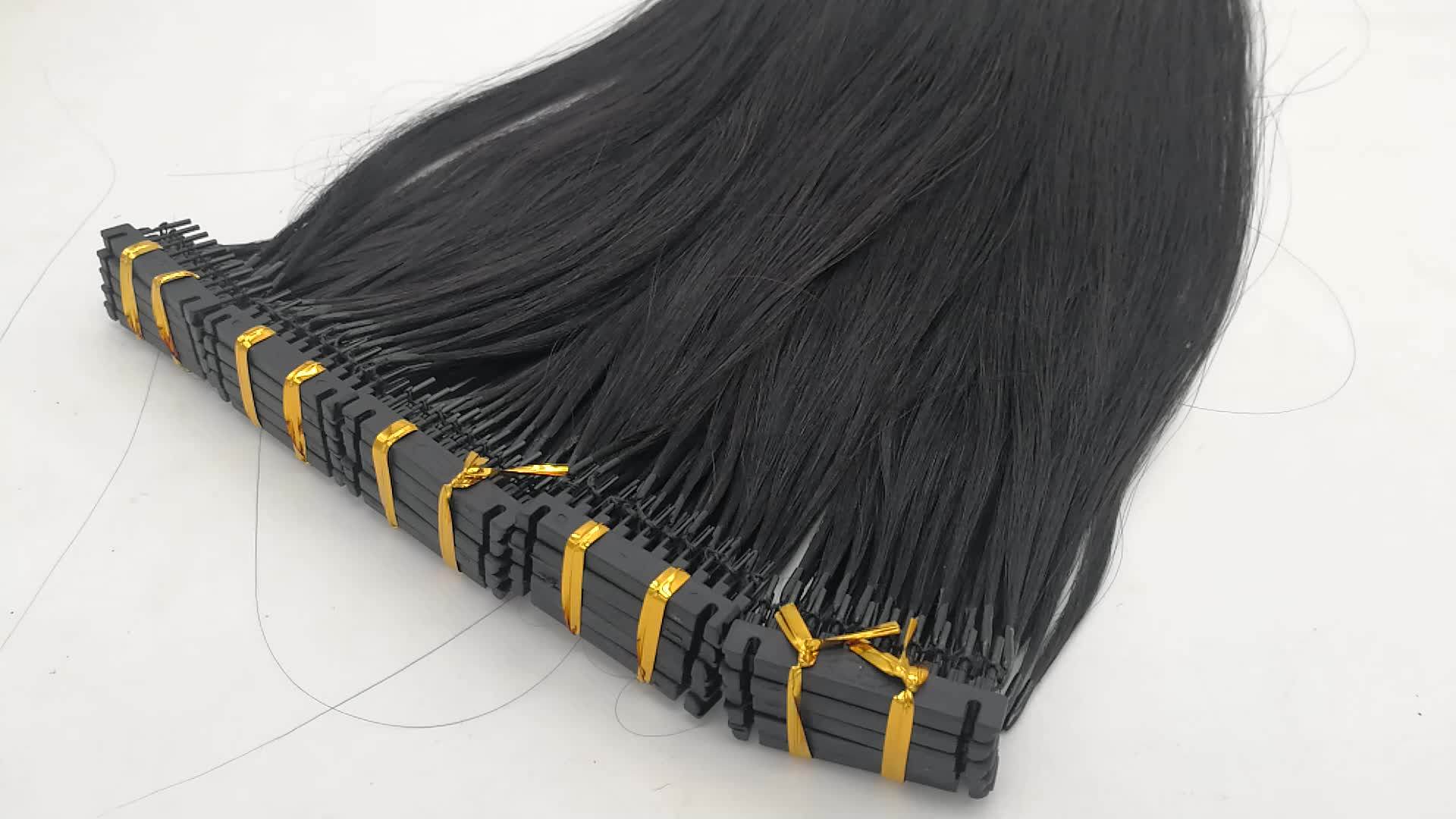 Aisi Hair 2018 New Arrival 6d Hair Extension Double Drawn Human Hair 6d
