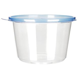 新天力一次性打包盒商用批发外卖餐盒饭盒食品级带盖圆形碗防漏