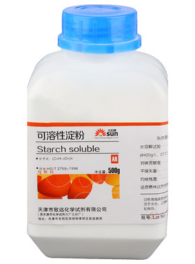 可溶性淀粉分析纯试剂AR500g