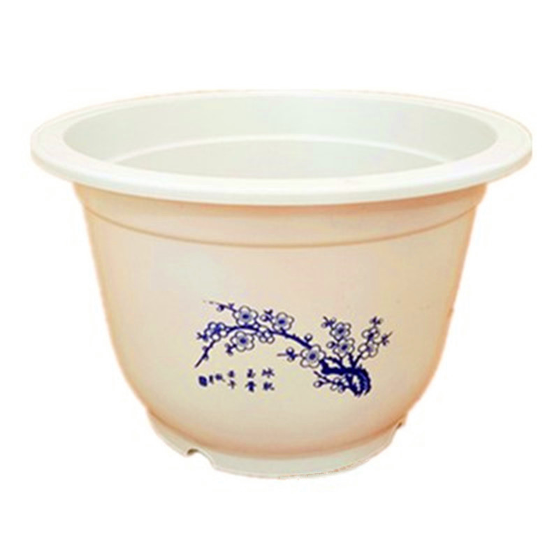红色塑料简约风地面园艺包邮花盘