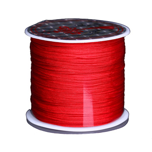 莉斯牌台湾玉线 吊坠佛珠文玩绳子红绳线72号玉线水晶手链编织线