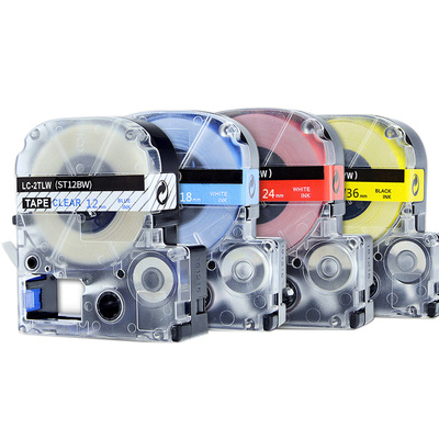 适用锦宫标签打印机色带SR230贴普乐爱普生贴纸LW400 600P 1000p