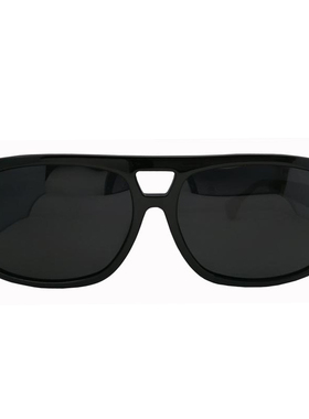 加宽墨镜大脸偏光个性男飞行员