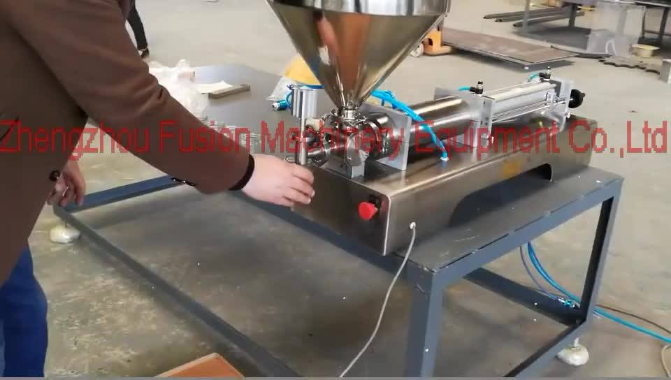 Semiautomatic Honey Filling Machine/cream Filling Machine/liquid
