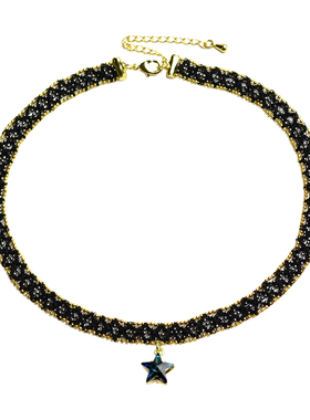 韩国蕾丝choker黑色女项圈颈链