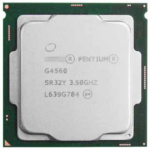 Intel/英特尔G4560散片七代1151奔腾双核CPU主板套装win7