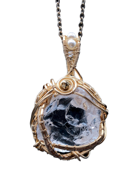 白水晶阿塞斯特莱定制消磁项链