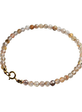 ciel原创天然铜发晶手链男