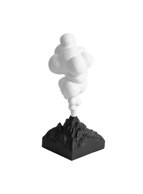 艺术风火山爆发客厅卧室装饰品