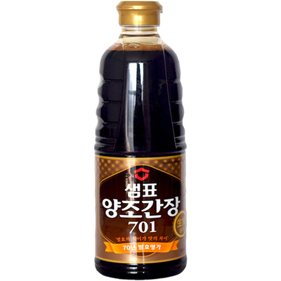 膳府原装进口韩式830ml酿造酱油