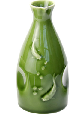 乾唐轩活瓷酒具双鱼酒杯陶瓷
