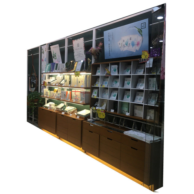 新款麦吉丽化妆品展示柜美容院产化妆品展柜