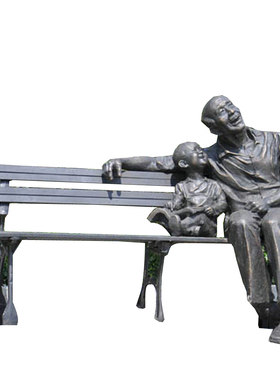 大型玻璃钢雕像座椅户外公园铸铜