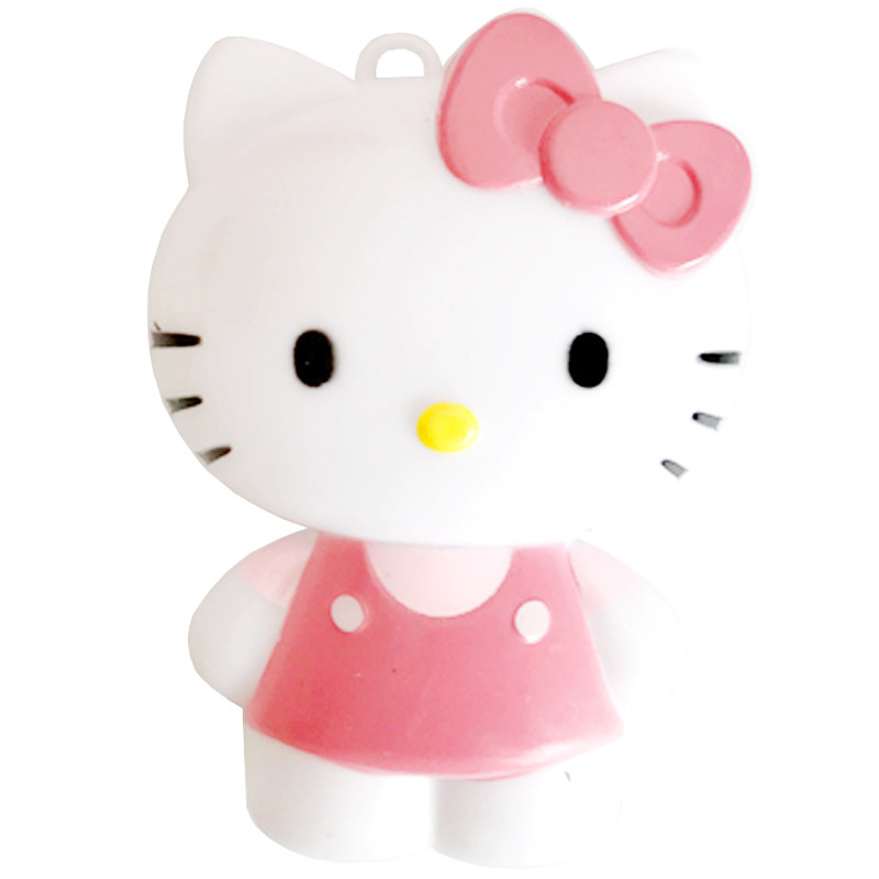 DIY奶油手机壳kt猫哈喽hello kitty凯蒂猫公仔玩具铅笔盒树脂配件