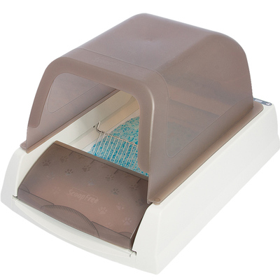 贝适安petsafe全自动猫厕所红外线自清洁电动猫砂盆落纱脚垫