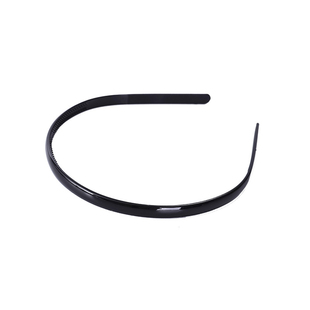 蕾拉家 韩版简约塑料5mm头箍黑色喷漆细发箍发卡发饰箍头发 包邮