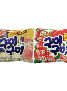 韩国进口乐天混合草莓味软糖儿童