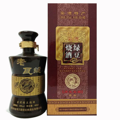 0窑湾老瓦缝系列39度绿豆烧酒