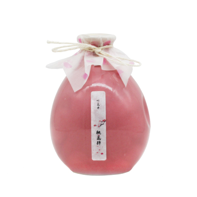 桃花酒三生高颜值少女农家自酿