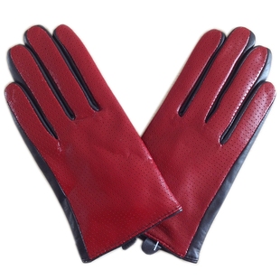 东航空姐手套航空公司空乘制服高端贵气礼宾迎客专用透气真皮手套