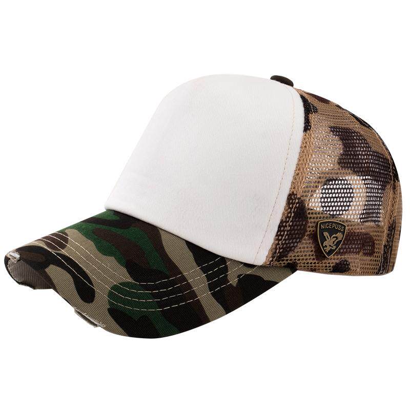 高顶帽子男潮嘻哈帽透气棒球帽夏季遮阳帽网眼帽女休闲百搭鸭舌帽