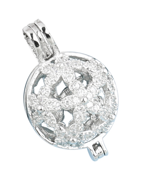 diys925转运蓝珀蜜蜡托珍珠