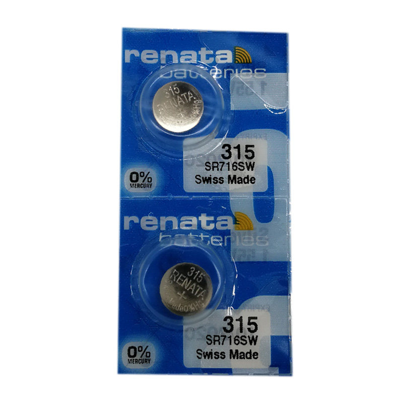 2粒瑞士Renata原装全新315 0%Hg正品SR716SW手表氧化银纽扣电池子_虎窝淘