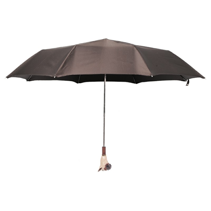法斗犬折叠伞晴雨两用意大利防晒