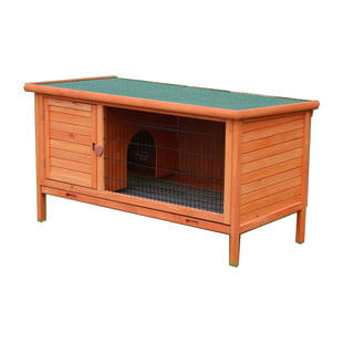 包邮户外花园阳台农庄防水防晒木网笼鸡笼通用小猫狗兔窝方便清洁