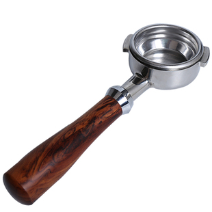 nuova诺瓦黑鹰奥斯卡咖啡机无底手柄实木把手意式58通用粉锤配件