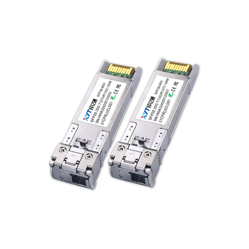 纤亿通25G单模光模块 单纤双向 SFP28-25G-BIDI 1270nm/1330nm LC接口 10km 兼容华为思科H3C交换机 一对