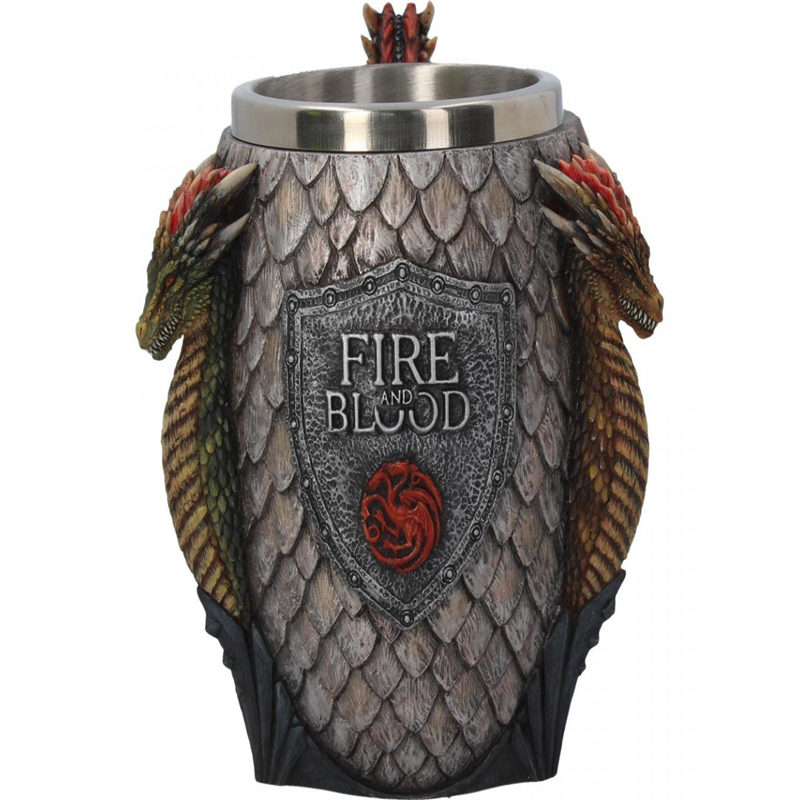 进口中世纪酒杯 权力的游戏马克杯 原装进口条码彩盒包装现货