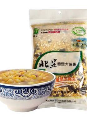玉米东北吉林芸豆大碴粥北显